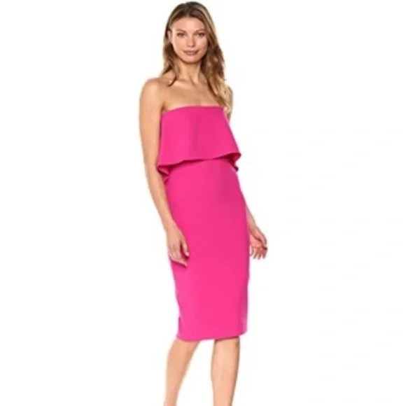 LIKELY Driggs Dress Fuchsia Pink Strapless
Cocktail Dressy Size 12 NWT - Picture 2 of 6